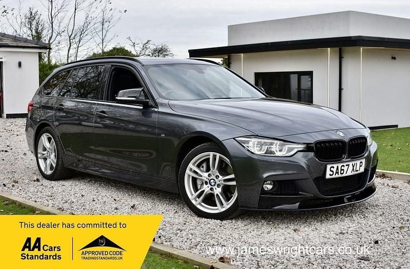 Grey Used 2017 BMW 335 M Sport Estate | £18,609 (Fair price) - Image 1/4