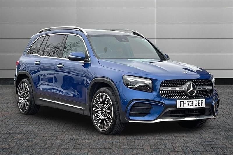 Used Mercedes GLB200 AMG Line Premium Plus 163 HP (119 kW) 2024 Spectral blue SUV