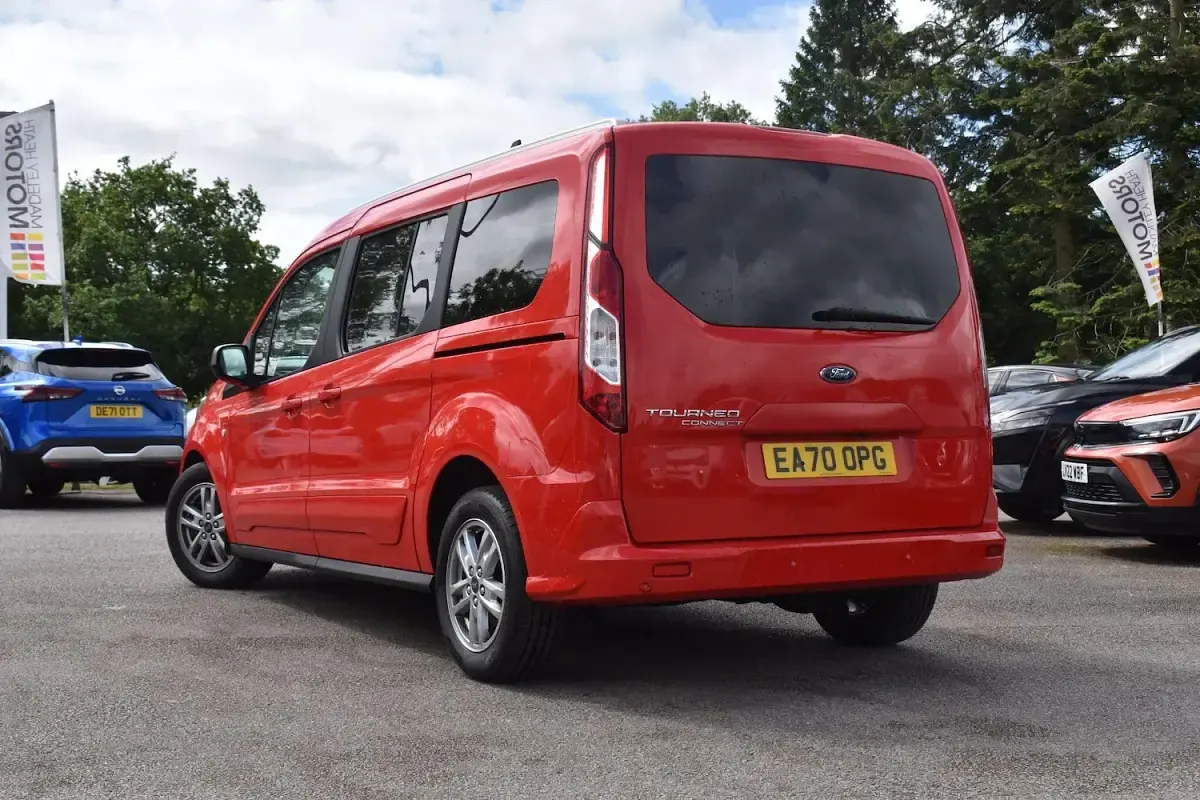 Used Ford Tourneo Titanium 2021 Red MPV