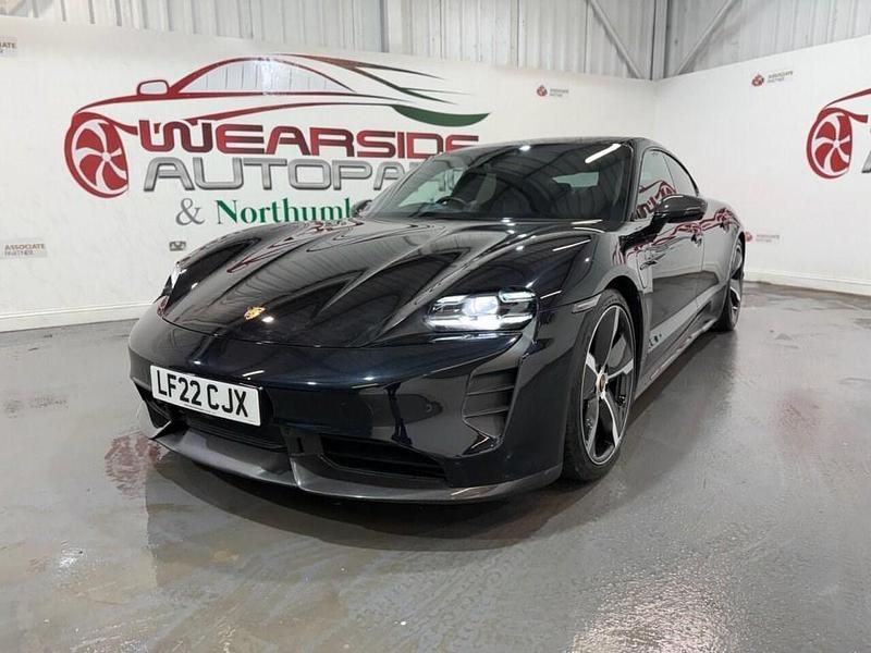 Used Porsche Taycan Performance Package 559 kW (761 HP) 2022 Black Sedan