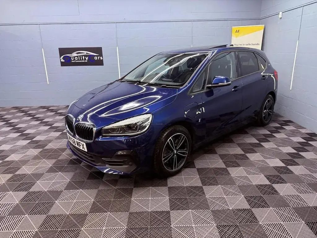 Used BMW 225 Sport Line 2018 Blue MPV