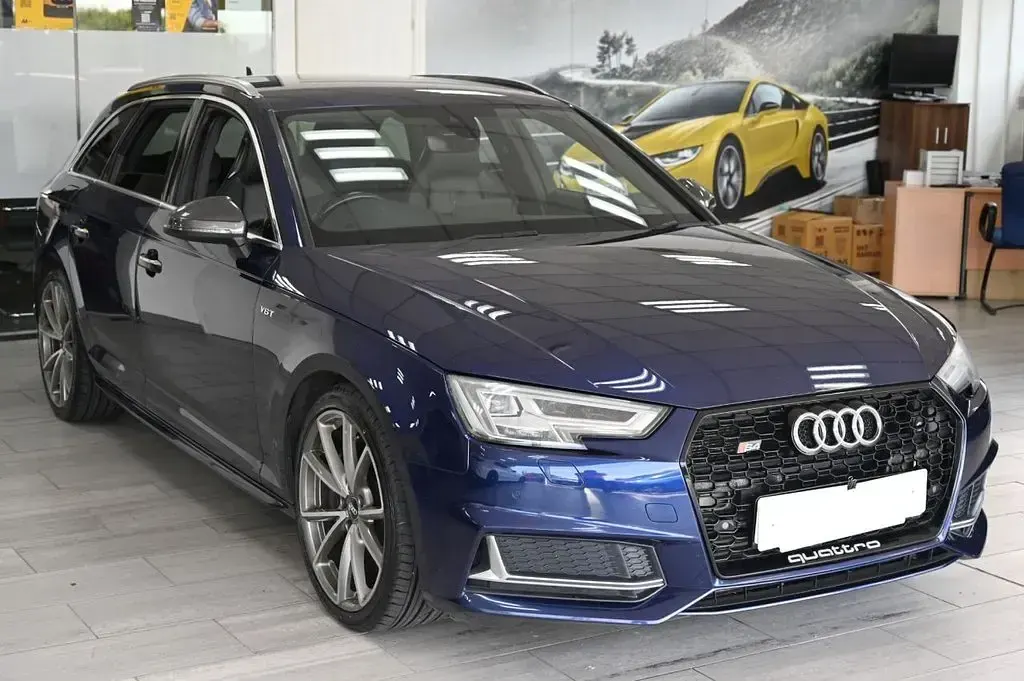 Used Audi S4 Business 354 HP (260 kW) 2017 Blue Estate