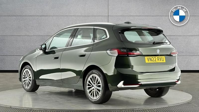 Used BMW 218 Active Tourer Luxury Line 148 HP (108 kW) 2022 Green MPV
