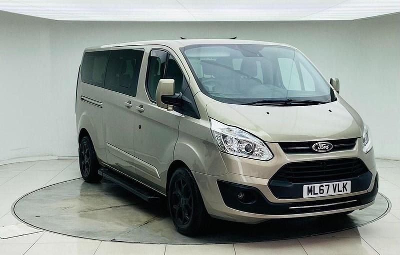 Silver Used 2017 Ford Tourneo Custom Titanium Van | £8,995 - Image 1/4