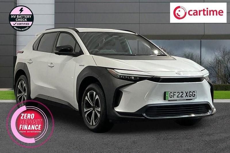White Used 2022 Toyota bZ4X SUV | £20,250 (Super price) - Image 1/4
