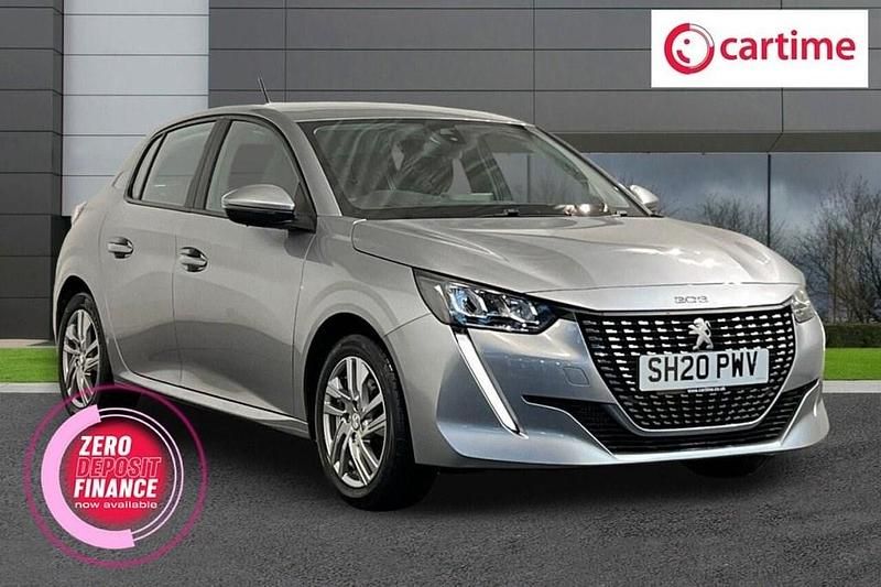 Grey Used 2020 Peugeot 208 Active Hatchback | £10,180 (Fair price) - Image 1/4