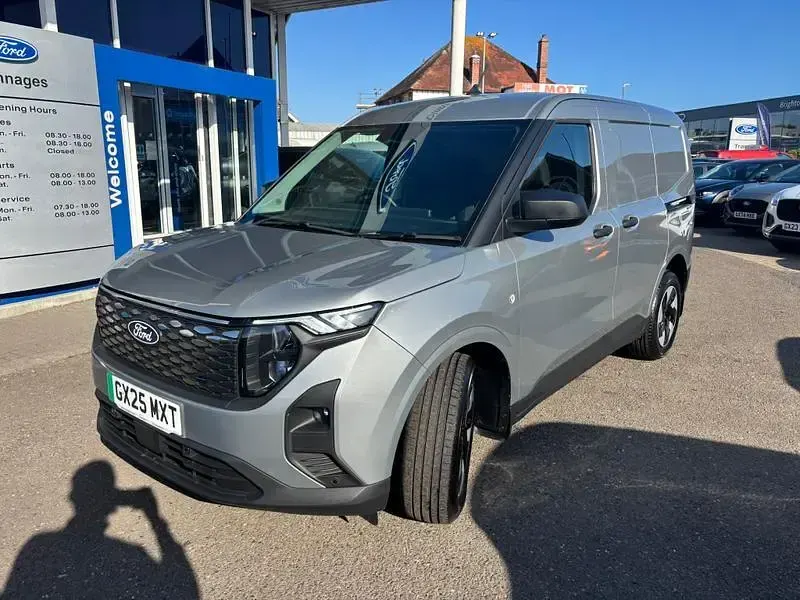 New Ford E-Transit Trend 100 kW (136 HP) 2025 Solar silver Van