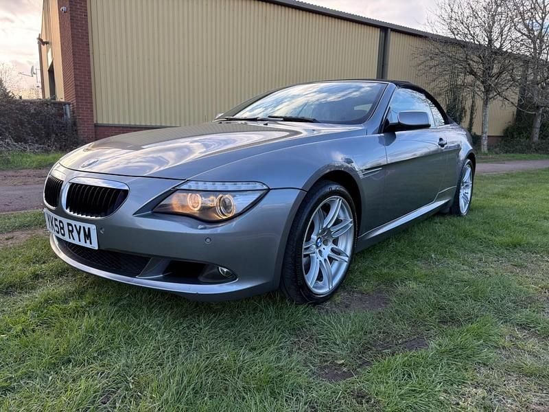 Used BMW 635 Cabriolet Sport Line 286 HP (210 kW) 2008 Grey Cabriolet