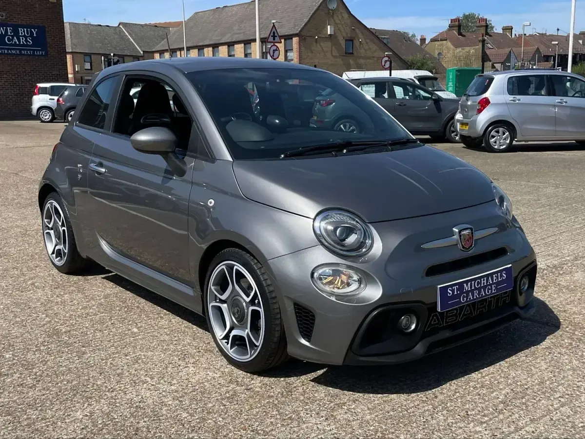 Used Abarth 595 145 HP (106 kW) 2018 Grey Hatchback