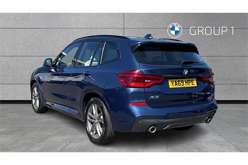 Used BMW X3 M Sport 190 HP (139 kW) 2020 Phytonic blue SUV