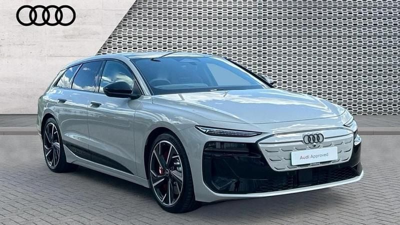 Beige Used 2025 Audi A6 e-tron Comfort Estate | £69,990 - Image 1/4