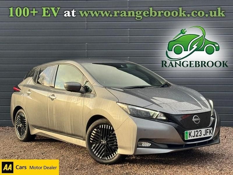 Grey Used 2023 Nissan Leaf Tekna Hatchback | £12,599 (A bit pricey) - Image 1/3