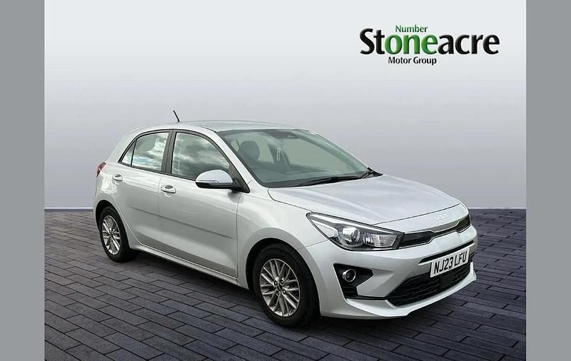 Silver Used 2023 Kia Rio 2 Hatchback | £14,389 (Fair price) - Image 1/2