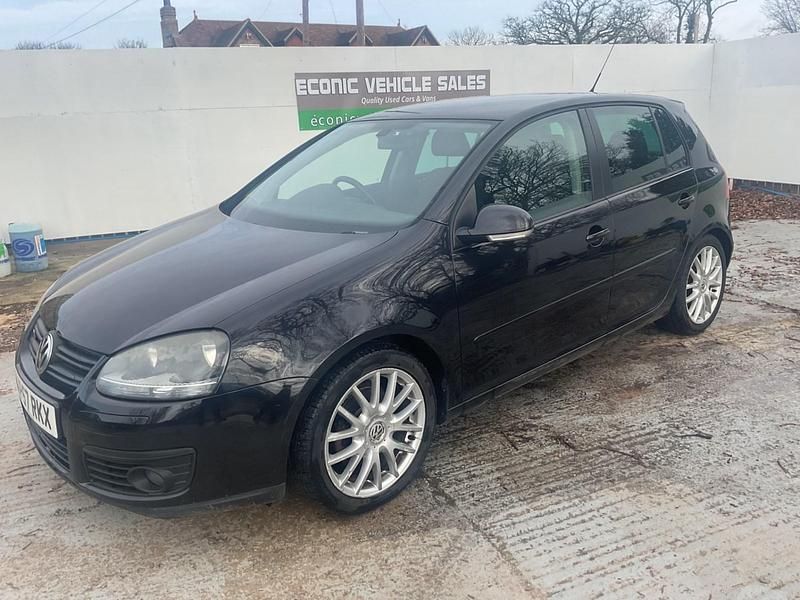 Used VW Golf V GT 2007 Black Hatchback