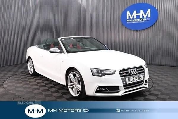 Used Audi A5 Cabriolet 272 HP (200 kW) 2016 White Cabriolet
