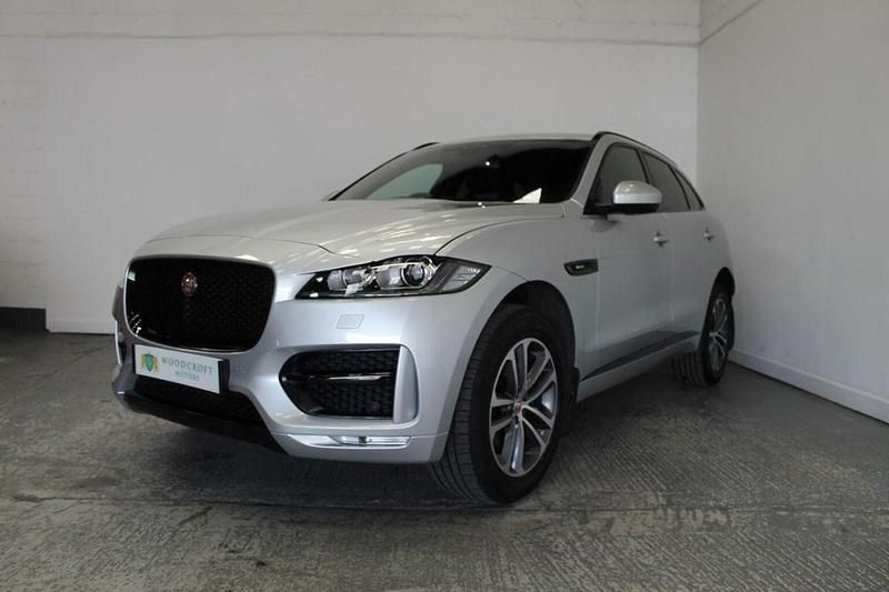 Used Jaguar F-Pace R-Sport 180 HP (132 kW) 2016 Silver SUV
