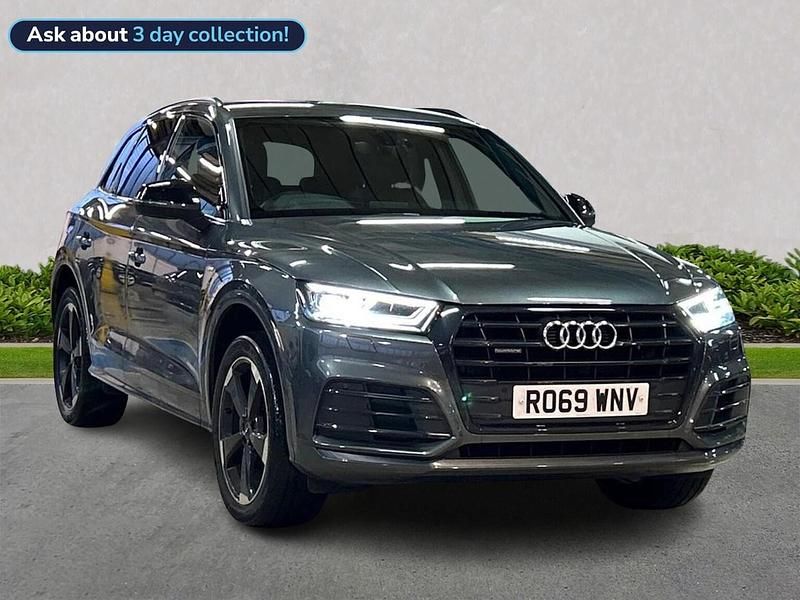 Grey Used 2019 Audi Q5 Black Edition SUV | £23,913 (Fair price) - Image 1/2