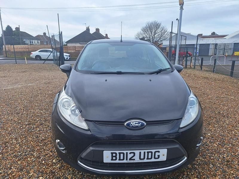 Used Ford Fiesta Zetec 2012 Black Hatchback