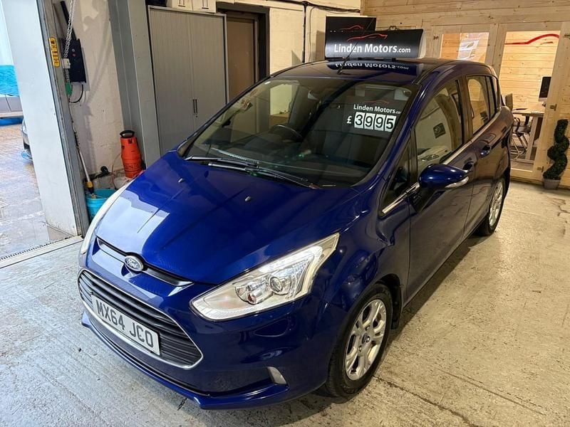 Used Ford B-MAX Zetec 2014 Blue MPV