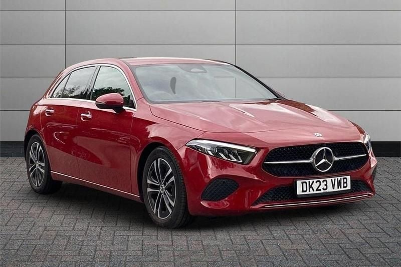 Red Used 2023 Mercedes A180 Executive Hatchback | £23,395 (Good price) - Image 1/4