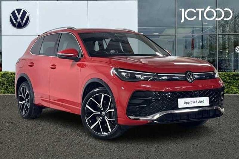 Used VW Tiguan R-line 150 HP (110 kW) 2024 Red SUV