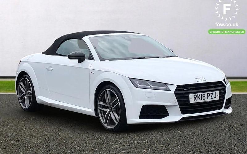 White Used 2018 Audi TT Roadster Black Edition Cabriolet | £19,699 (Good price) - Image 1/4