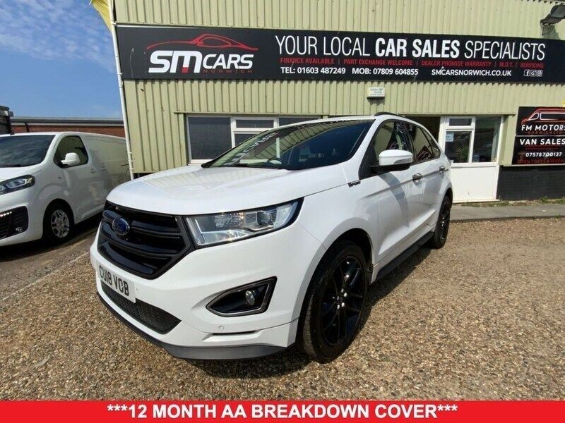 White Used 2018 Ford Edge Sport SUV | £15,850 (Fair price) - Image 1/4