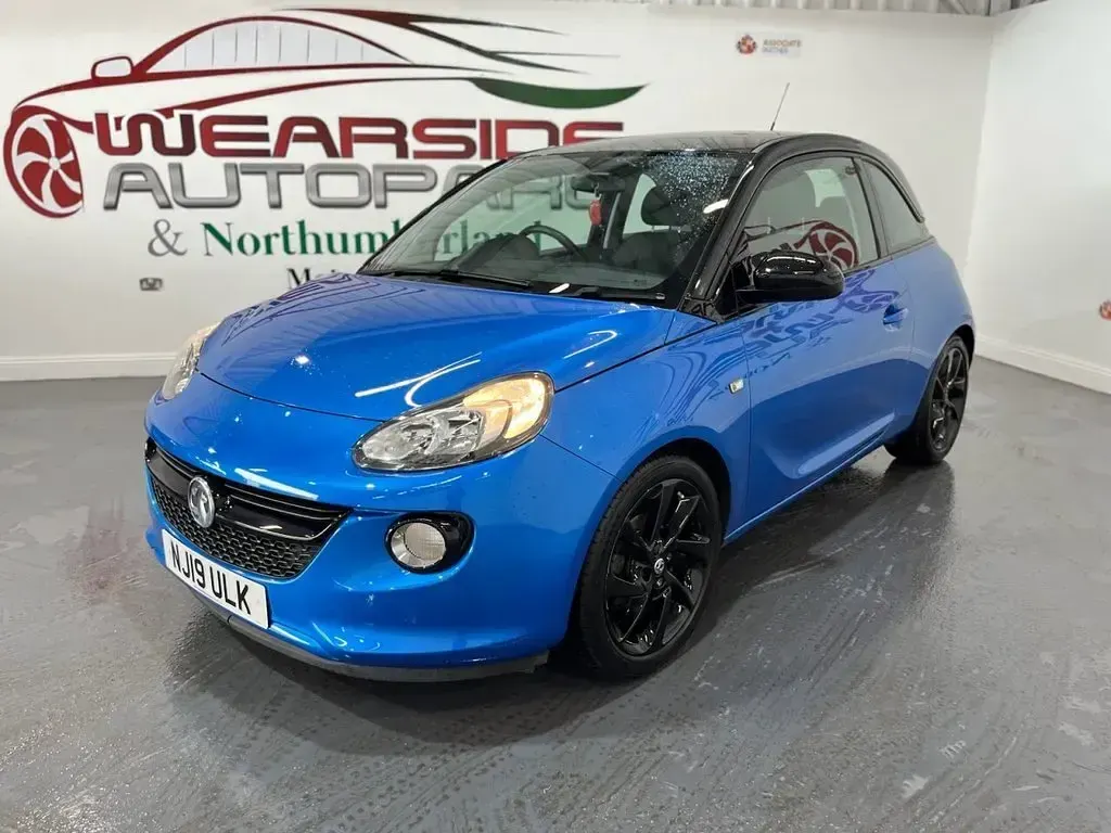 Used Vauxhall Adam 70 HP (51 kW) 2019 Blue Hatchback