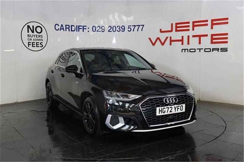 Black Used 2023 Audi A3 Sport Hatchback | £18,788 (Good price) - Image 1/4