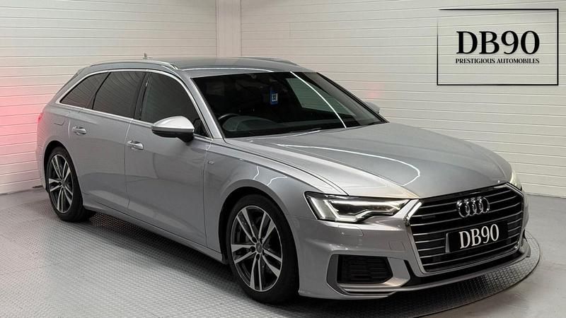 Silver Used 2019 Audi A6 S-Line Estate | £22,750 (Fair price) - Image 1/4