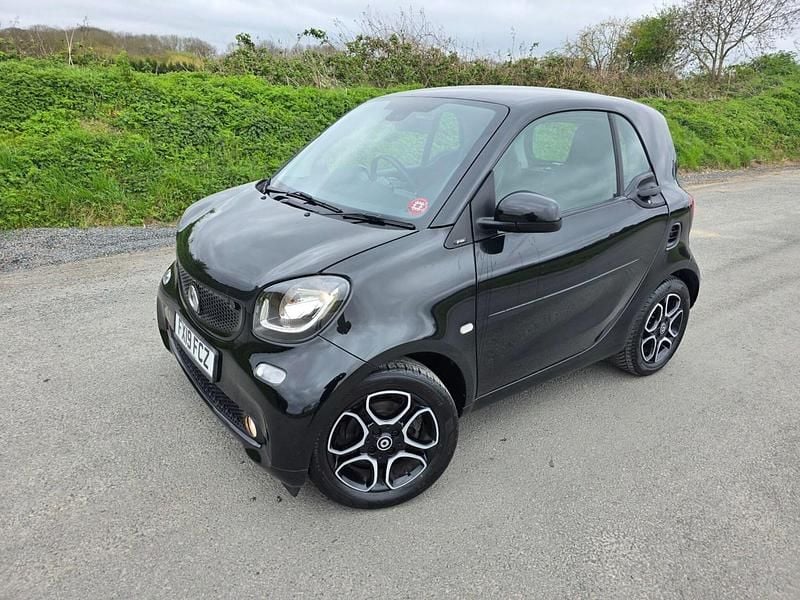Used Smart ForTwo Coupé Premium 90 HP (66 kW) 2019 Black Coupe