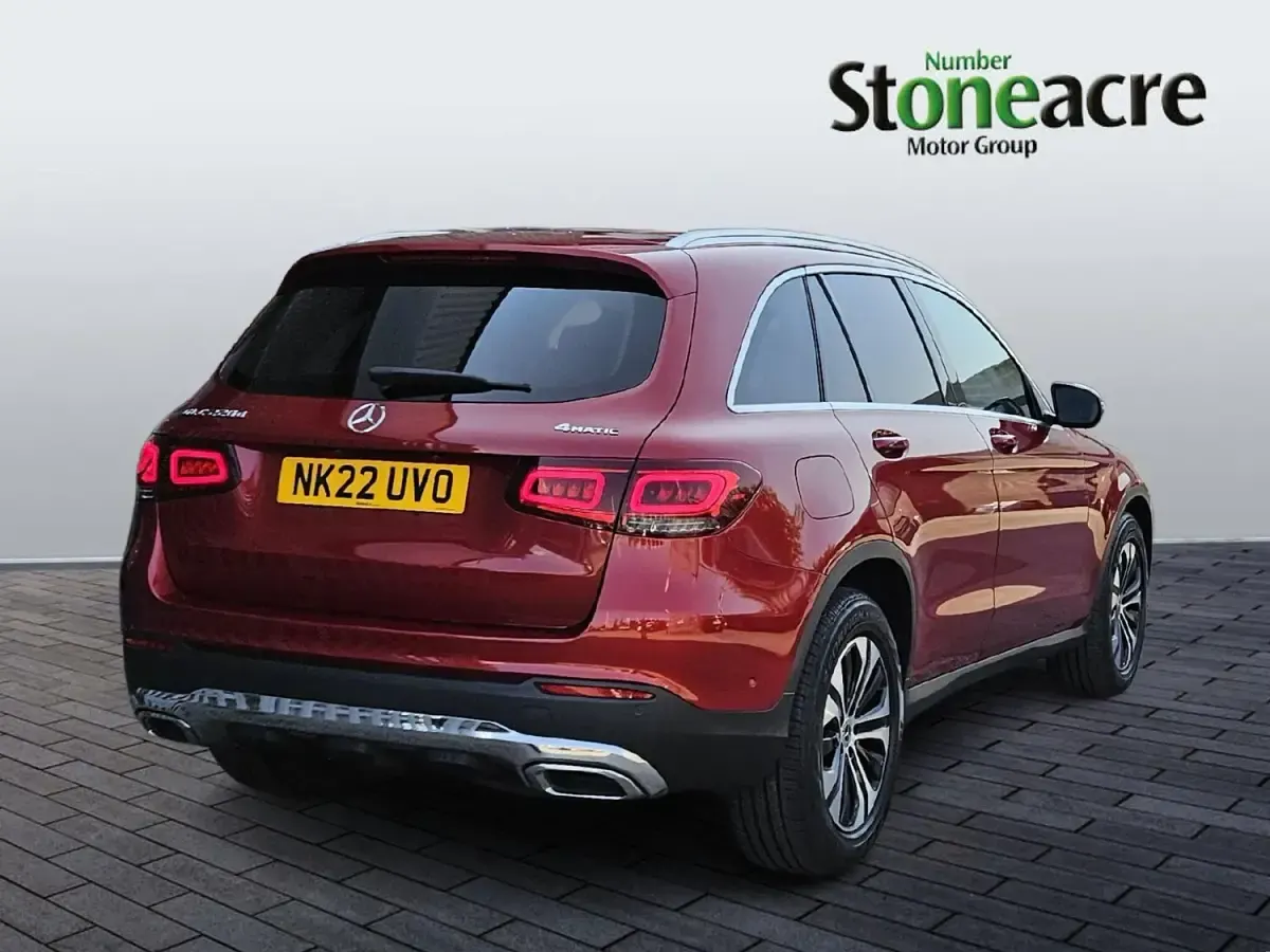 Used Mercedes GLC220 194 HP (142 kW) 2020 Red SUV