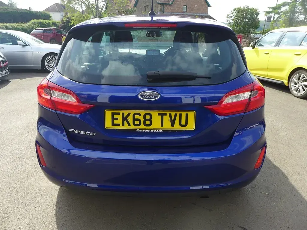 Used Ford Fiesta Zetec 2018 Blue Hatchback