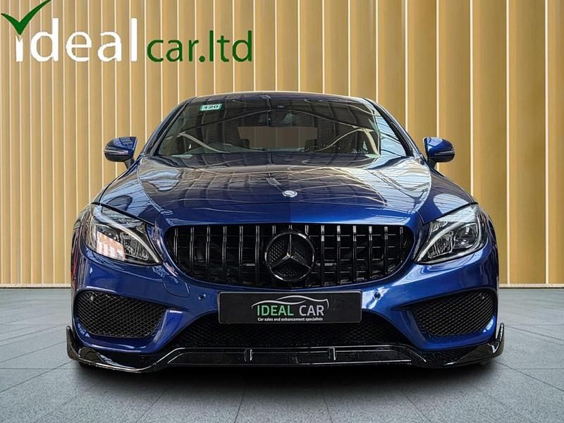 Used Mercedes C220 AMG line 2016 Blue Coupe