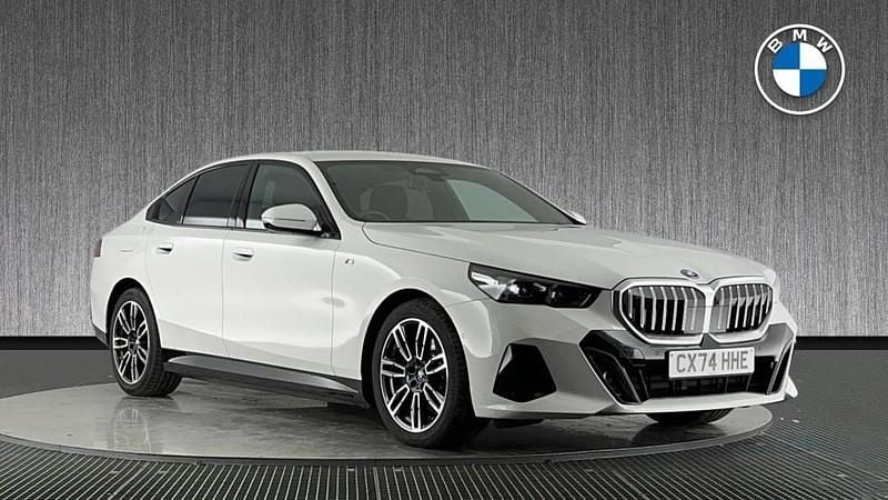 White Used 2024 BMW 530e M Sport Sedan | £43,499 - Image 1/4