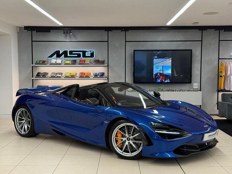 Blue Used 2022 McLaren 720S Cabriolet | £174,450 - Image 1/4