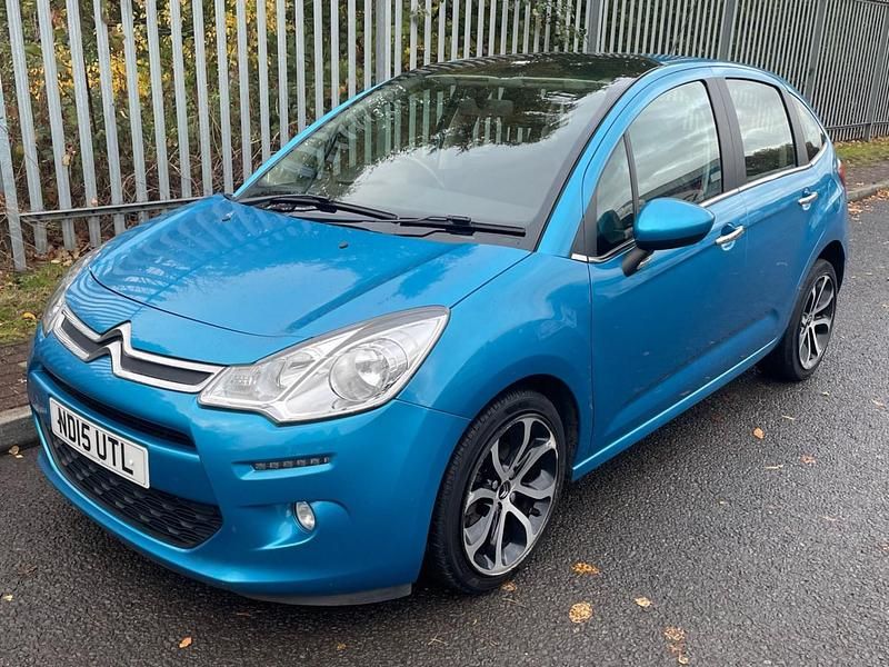 Used Citroën C3 PureTech 2015 Blue Hatchback