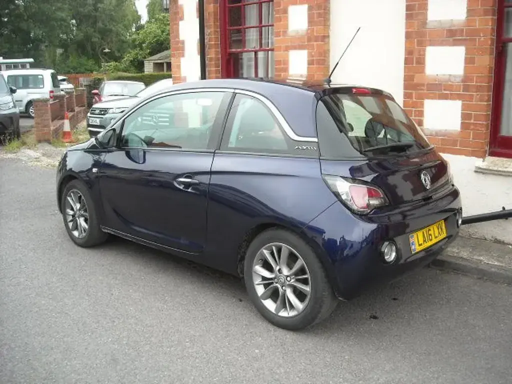 Used Vauxhall Adam Jam 70 HP (51 kW) 2016 Blue Hatchback