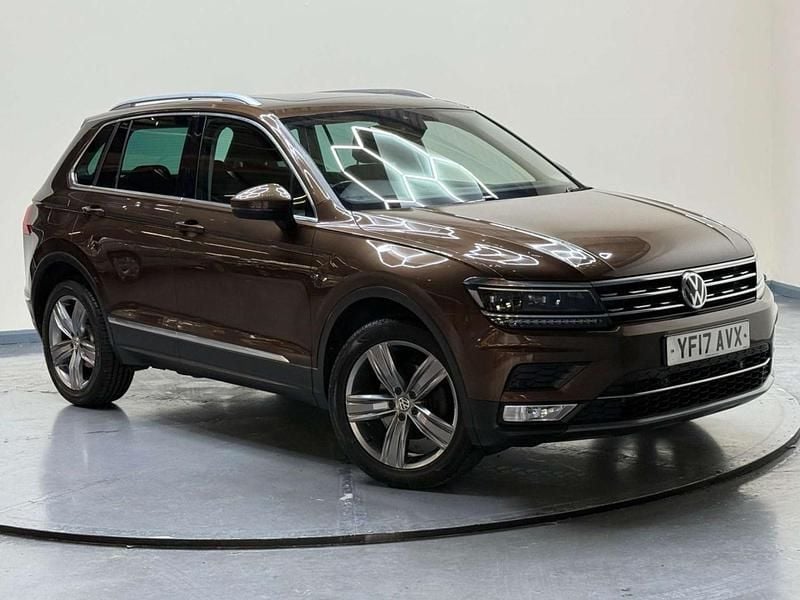 Brown Used 2017 VW Tiguan SEL SUV | £14,995 (Fair price) - Image 1/4