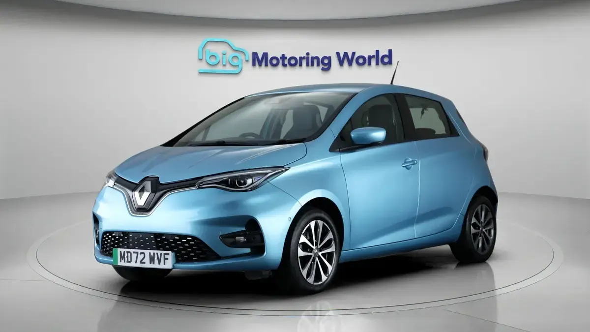 Used Renault Zoe GT 100 kW (136 HP) 2022 Blue Hatchback