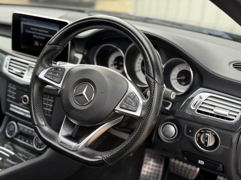 Used Mercedes CLS350 AMG Line Premium Plus 2015 Black Estate