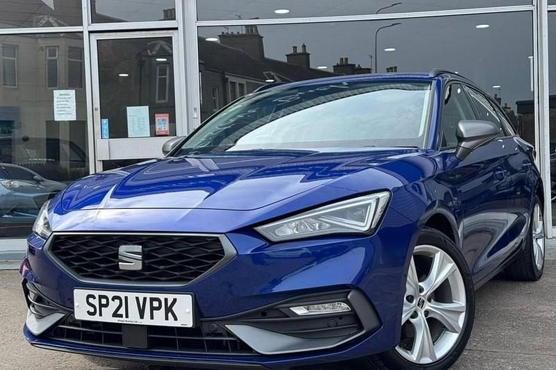 Blue Used 2021 Seat Leon FR Estate | £10,500 (Fair price) - Image 1/1