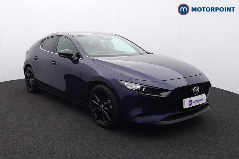 Blue Used 2025 Mazda 3 Homura-Line Hatchback | £18,999 - Image 1/4