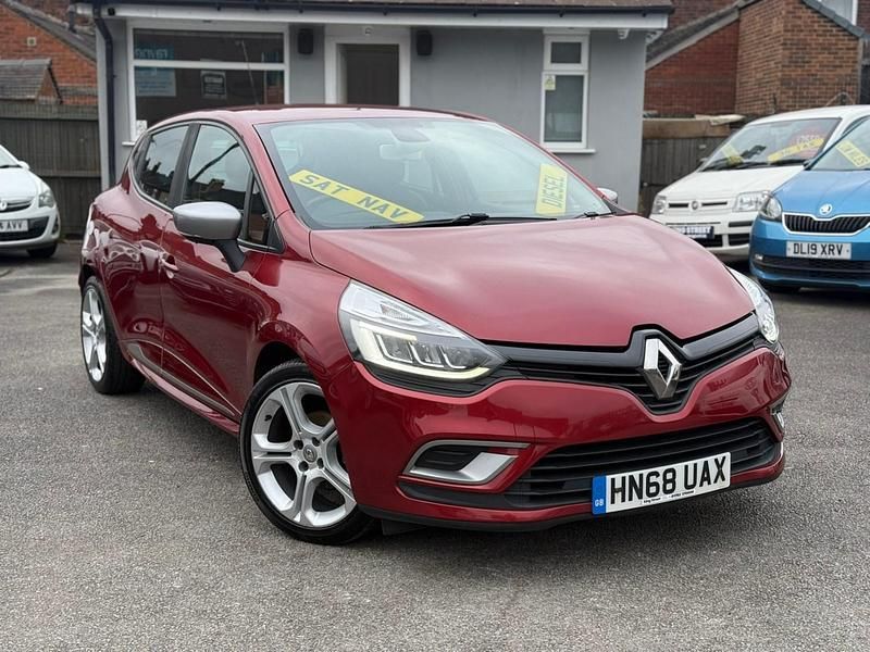 Red Used 2018 Renault Clio IV GT-Line Hatchback | £6,995 (Fair price) - Image 1/4