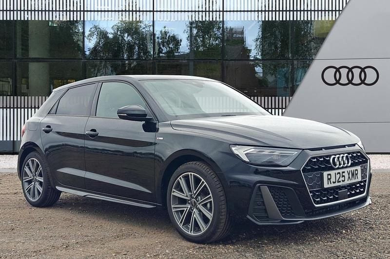 Black Used 2025 Audi A1 Sportback S-Line Hatchback | £24,290 (Fair price) - Image 1/4