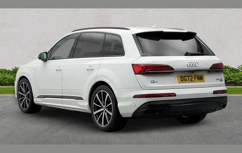 Used Audi Q7 Black Edition 340 HP (250 kW) 2022 White SUV