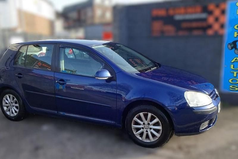 Used VW Golf V Match 2007 Blue Hatchback