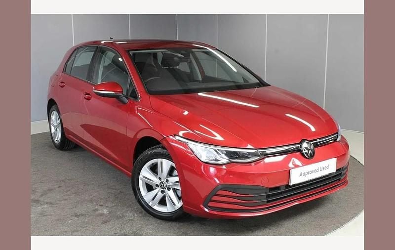 Red Used 2022 VW Golf VIII Life Hatchback | £16,495 (Fair price) - Image 1/4