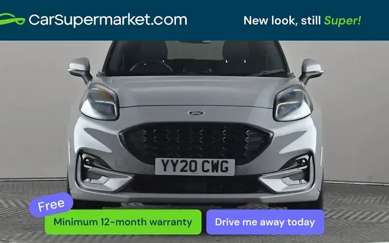 Usado Ford Puma ST-Line X 155 HP (114 kW) 2020 Cinzento SUV