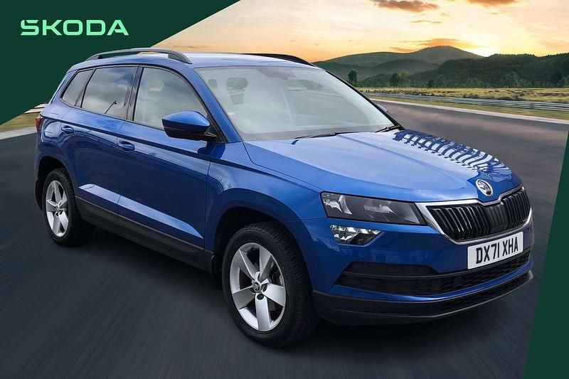 Blue Used 2021 Skoda Karoq SE SUV | £16,999 (Fair price) - Image 1/4